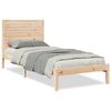 vidaXL Ekstra lang sengeramme uten madrass 100x220 cm heltre