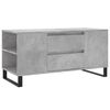 vidaXL Salongbord betonggr&aring; 102x44,5x50 cm konstruert tre