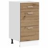 vidaXL Underskap "Lyon" artisan eik 40x46x81,5 cm konstruert tre