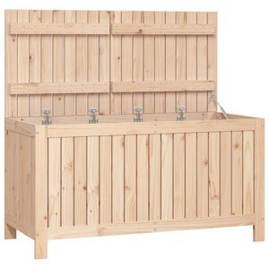 vidaXL Putekasse 121x55x64 cm heltre furu