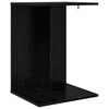 vidaXL Sidetabell Svart Eik 45 x 40 x 62,5 cm Konstruert tre