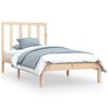 vidaXL Sengeramme heltre furu 90x190 cm Single