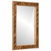 vidaXL Speil Brun 70 x 50 x 3 cm Glass