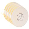 vidaXL Selvklebende skum tape 5 stk. Hvit 10mm x 10m CR skum