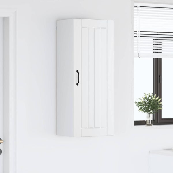 vidaXL Kj&oslash;kkenskap Lucca Hvit 40 x 31 x 100 cm Konstruert tre