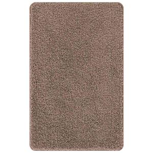 vidaXL Anti-skli badematte Brun 50 x 80 cm PP