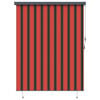 vidaXL Rullegardin Oransje og Brunt 200 x 250 cm Stoff og Aluminium