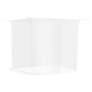 vidaXL Hengende myggnett 156 netting hvit 220x200x210 cm
