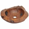 vidaXL Servant heltre teak 45 cm