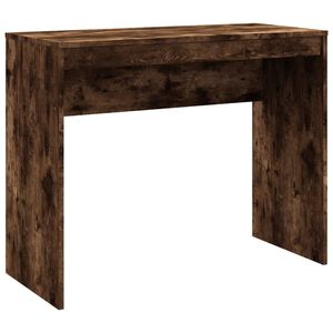 vidaXL Skrivebord r&oslash;kt eik 90x40x72 cm konstruert tre
