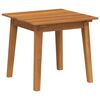 vidaXL Sidetabell Brun 45 x 45 x 40 cm Solid akasietre