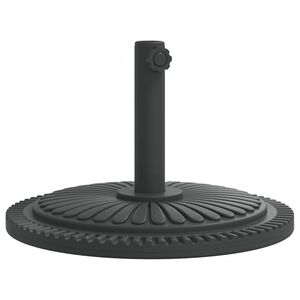 vidaXL Parasollfot for &Oslash;38 / 48 mm stenger 12 kg rund