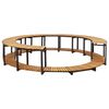 vidaXL Bassengkant 273x53 cm heltre akasie
