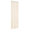vidaXL Fluegardin beige og hvit 56x185 cm chenille