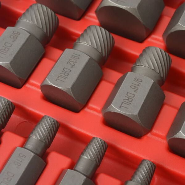 vidaXL 25 delers Multi-Spline Skrutrekkersett Stål