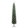 vidaXL Kunstig juletre med 300 LED gr&oslash;nn 270 cm PVC og st&aring;l og plast