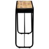 vidaXL Konsollbord 140x35x76 cm grov heltre mango
