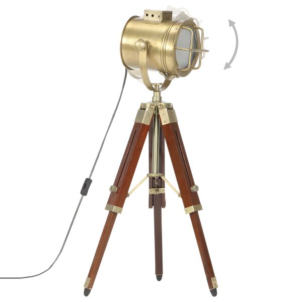 vidaXL Gulvlampe med stativ heltre mango 69 cm