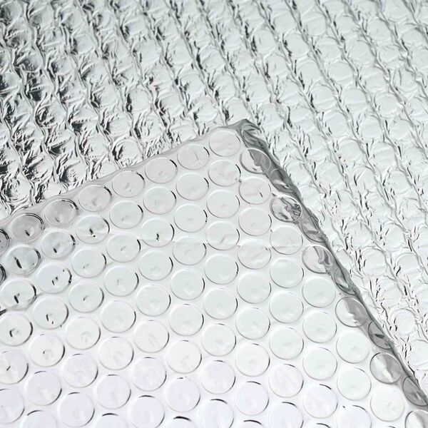 vidaXL Varmereflektor for radiator s&oslash;lv 30 x 0,6 m Polyethylen