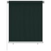 vidaXL Utend&oslash;rs rullegardin 125 (B) x 140 (H) cm m&oslash;rkegr&oslash;nn HDPE