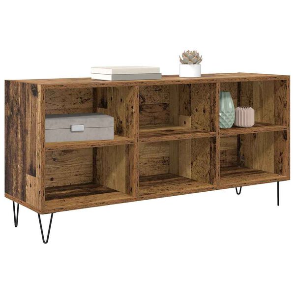 vidaXL TV-skap Gamle tre 103,5 x 30 x 50 cm Konstruert tre