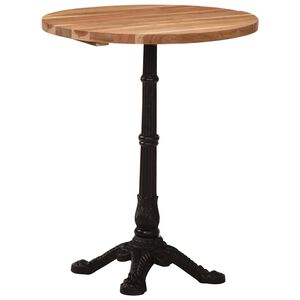 vidaXL Bistrobord &Oslash;60x76 cm heltre akasie