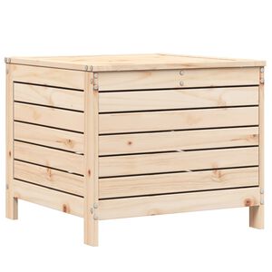 vidaXL Hagefotskammel 62x63,5x53,5 cm heltre furu
