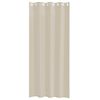 vidaXL Voile Gardin med gardiner 2 pcs sand 260 x 140 cm Polyester