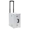 vidaXL Pilotkoffert 47x39x27 cm s&oslash;lv aluminium