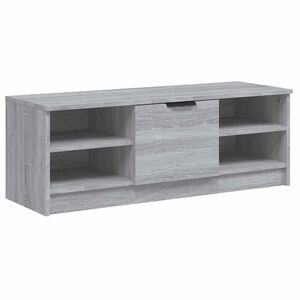 vidaXL TV-benk gr&aring; sonoma 102x35,5x36,5 cm konstruert tre