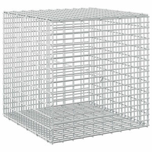 vidaXL Gabion med 3,5 mm tr&aring;d og 5x2,5 cm nett 50x50x50 cm