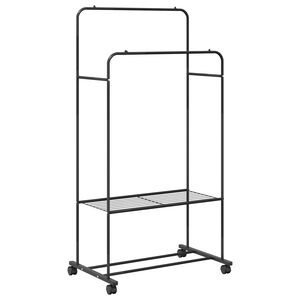 vidaXL Klesstativ Svart 80 x 53 x 156 cm