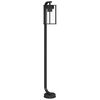 vidaXL Utend&oslash;rs gulvlampe svart 100 cm rustfritt st&aring;l