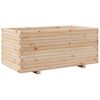 vidaXL Plantekasse 110x60x49,5 cm heltre furu