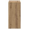 vidaXL Bokhylle artisan eik 68,5x32x68,5 cm konstruert tre