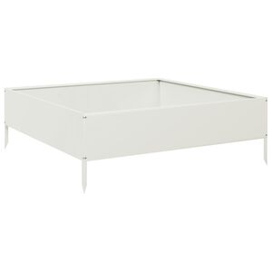 vidaXL H&oslash;ybed 100x100x33,5 cm st&aring;l
