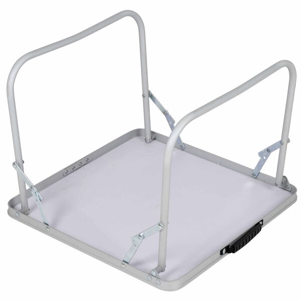 Camp Gear Sammenleggbart campingbord Economy 40x40 cm aluminium
