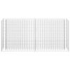 vidaXL Gabion høybed galvanisert stål 180x30x90 cm