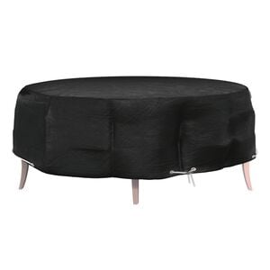 vidaXL M&oslash;beltrekk 8 maljer &Oslash;188x50 cm rund