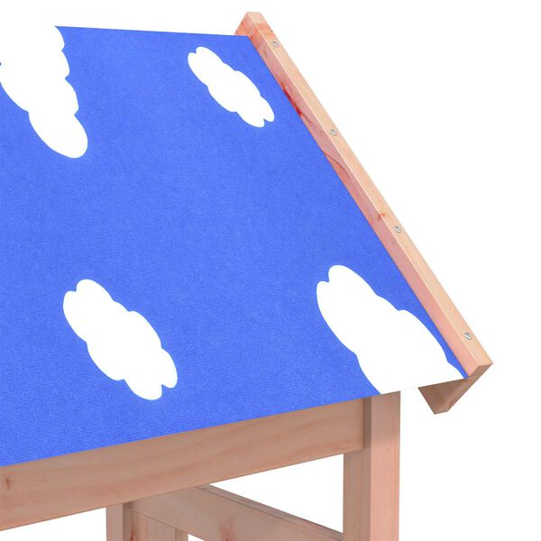 vidaXL Leket&aring;rn Brun 52,5 x 46,5 x 208 cm Massiv douglasgran