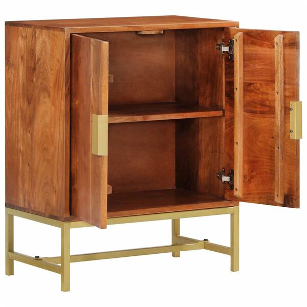 vidaXL Skjenk 60x35x75 cm heltre akasie