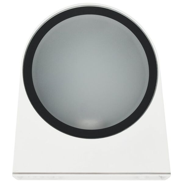 vidaXL Utendørs vegglamper 2 stk 11 W hvit rund