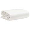 vidaXL Presenning hvit 5x6 m 650 g/m&sup2;