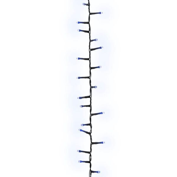 vidaXL LED-strenglys med 3000 lysdioder blå 65 m PVC