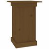 vidaXL Blomsterstativ honningbrun 40x40x60 cm heltre furu
