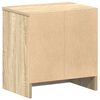 vidaXL Nattbord 2 stk med skuff sonoma eik 39x28x41 cm