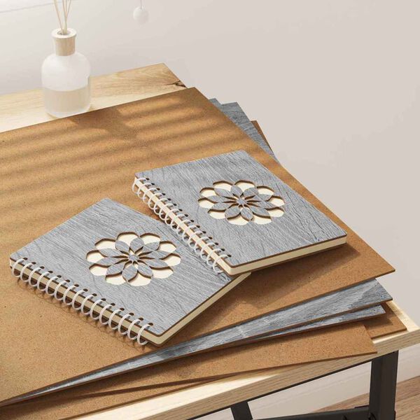 vidaXL Dekorpaneler 50 pcs Gr&aring; Sonoma 40 x 60 x 0.27 cm Konstruert tre