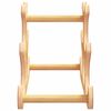 vidaXL vinstativ for 6 flasker 35x18x25,5 cm bambus
