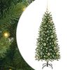 vidaXL Kunstig juletre gr&oslash;nn 120 cm PE og PVC