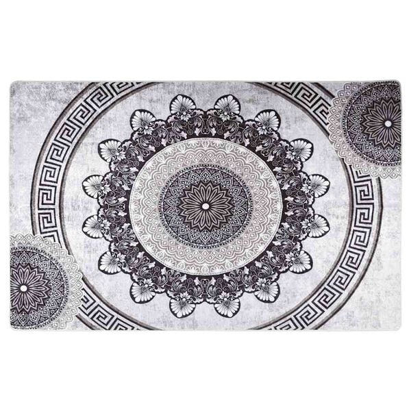 vidaXL Vaskbart teppe 160x230 cm flerfarget